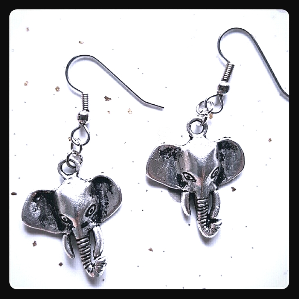 Elephant Earrings